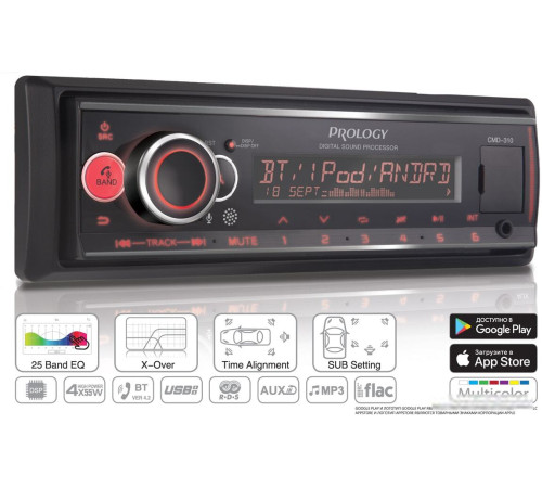 USB-магнитола Prology CMD-310