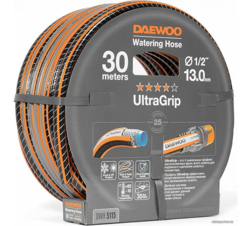 Шланг Daewoo Power UltraGrip DWH 5115 1/2'', 30 м