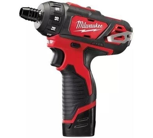 Дрель-шуруповерт Milwaukee M12 BD-202C 4933441900 с 2-мя АКБ, кейс