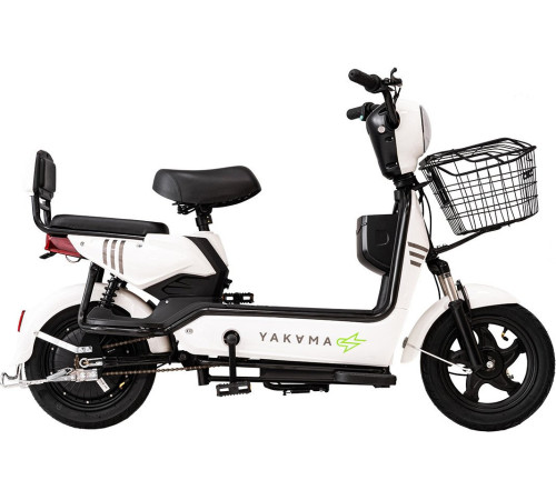 Электровелосипед Yakama S2 белый