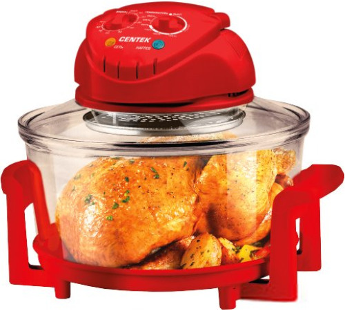 Аэрогриль аэрофритюрница CENTEK CT-1456 красный