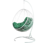 Подвесное кресло BiGarden Kokos белый/зеленый