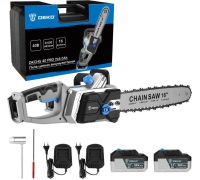 Аккумуляторная пила Deko DKCHS 40 PRO 063-4357 с 2-мя АКБ