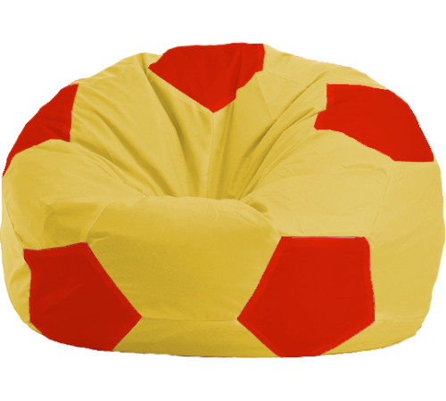 Кресло-мешок Flagman Мяч Стандарт М1.1-260 желтый/красный