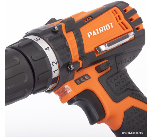 Дрель-шуруповерт Patriot BR 181UES 180201481 с 2-мя АКБ, кейс