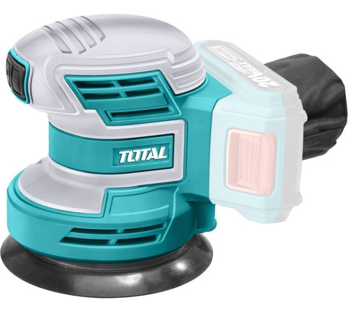 Эксцентриковая шлифмашина Total TROSLI2001 без АКБ