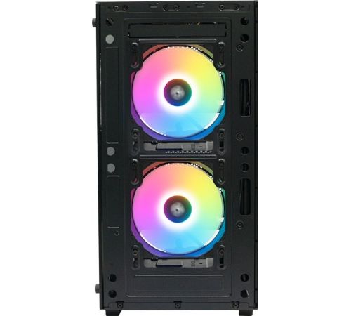 Корпус XASTRA A306M 3FRGB черный