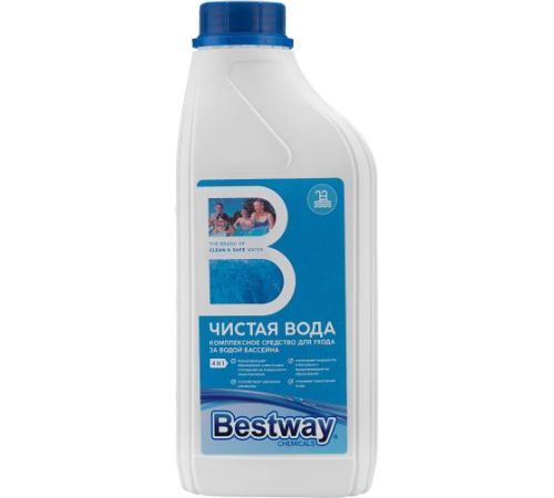 Химия для бассейна Bestway Чистая вода 4 в 1 1л