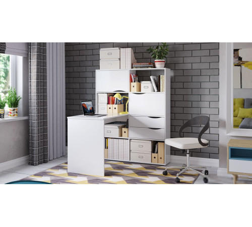 Стол Трия Тип 7 белый ясень