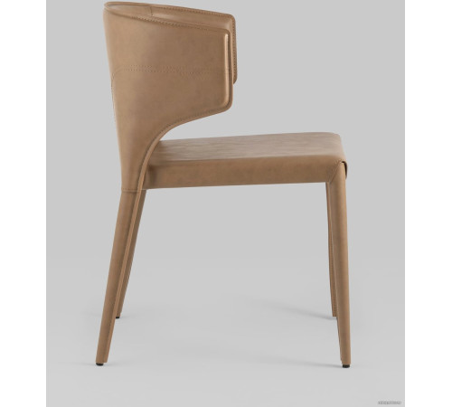 Стул Stool Group Арманд экокожа, коричневый