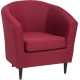 Интерьерное кресло Mio Tesoro Тунне бордовый