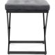 Табурет Woodville German 15542 dark grey/black