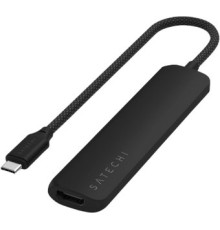 Док-станция Satechi 6-in-1 USB-C Slim Multiport Adapter ST-P6SK черный