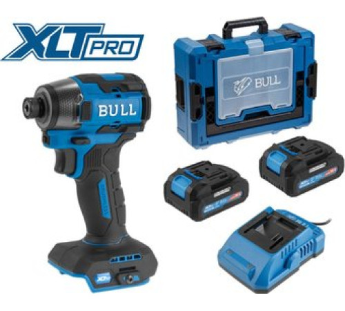 Винтоверт Bull CID 2218 1329954 с 2-мя АКБ, кейс