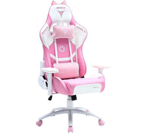 Кресло Zone51 Kitty розовый/белый