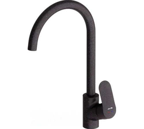 Кухонная мойка Berge BR-5850 + смеситель AM.PM Like F8007122 черный