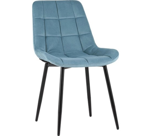 Стул Stool Group Флекс велюр пыльно-голубой