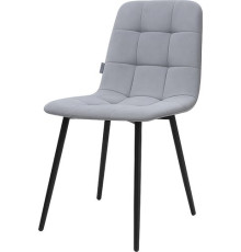 Стул Mio Tesoro Палермо светло-серый/черный