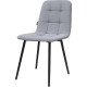 Стул Mio Tesoro Палермо светло-серый/черный