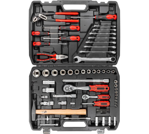 Универсальный набор инструментов ForceKraft FK-4772-5 77 предметов