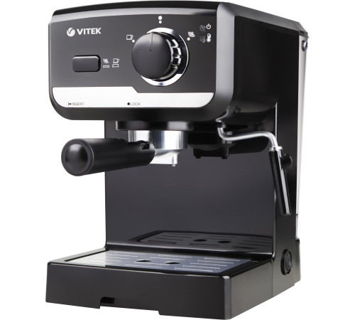 Рожковая кофеварка Vitek VT-1502 BK
