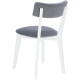 Стул Leset Чейз LST00192 белый/серый