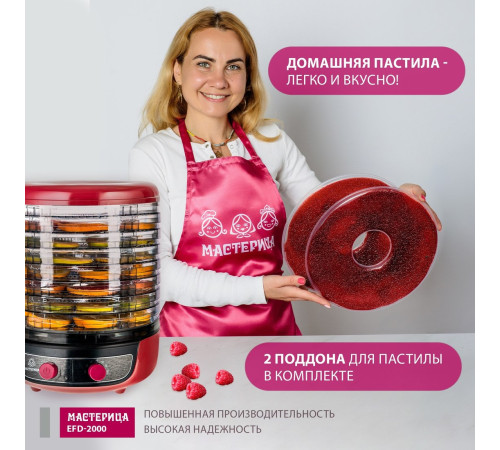 Сушилка для овощей и фруктов Мастерица EFD-2000