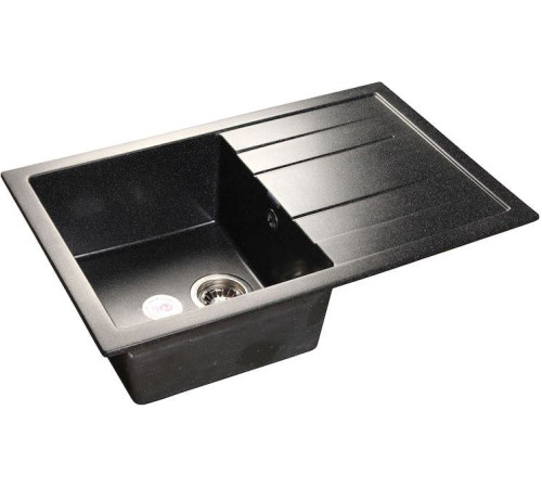 Кухонная мойка GranFest Quadro GF-Q780L черный