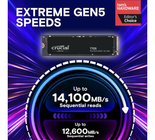 SSD Crucial T705 4TB CT4000T705SSD3