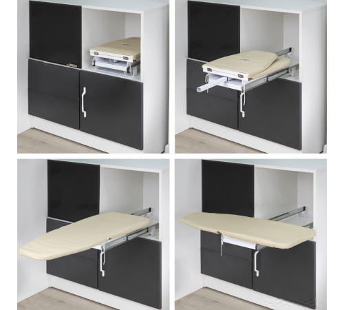 Гладильная доска AKS Встраиваемая 810x300x150