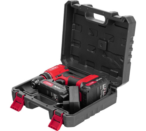 Дрель-шуруповерт MTX CDS-BL-20 с 2-мя АКБ, кейс