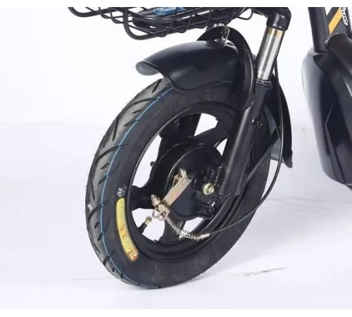 Электроскутер AVM Delta Pro красный