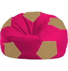 Кресло-мешок Flagman Мяч Стандарт М1.1-377 малиновый/бежевый
