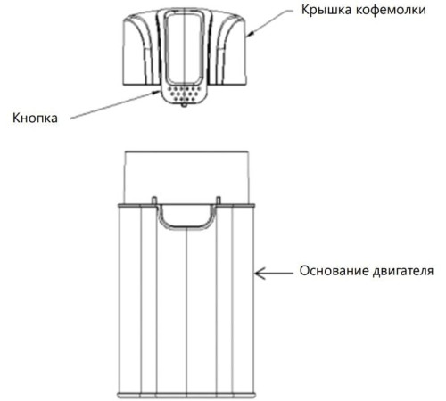 Электрическая кофемолка MAUNFELD MF-523S
