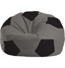 Кресло-мешок Flagman Мяч Стандарт М1.1-354 серый/черный