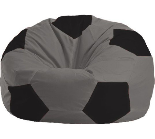 Кресло-мешок Flagman Мяч Стандарт М1.1-354 серый/черный