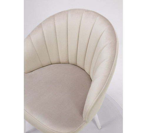 Памир Зефир F06 светло-бежевый/белая опора