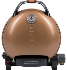 Портативный газовый гриль O-grill 700T золотистый