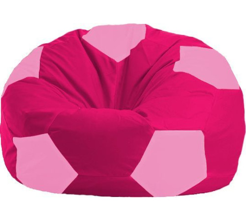 Кресло-мешок Flagman Мяч Стандарт М1.1-389 малиновый/розовый