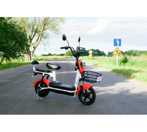 Электроскутер AVM Delta Lite красный