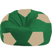 Кресло-мешок Flagman Мяч Стандарт М1.1-240 зеленый/светло-бежевый