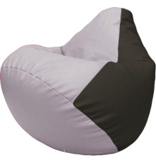 Кресло-мешок Flagman Груша Макси Г2.3-2516 сиреневый/черный