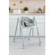 Высокий стульчик VipBaby Milan rocky grey