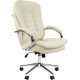 Офисное кресло CHAIRMAN 795 N кожа, белый