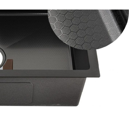 Кухонная мойка Schtoff Undermount Best Decor Black 4545