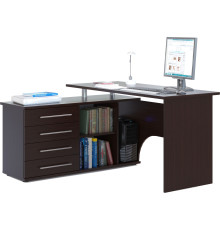 Компьютерный стол Сокол КСТ-109 левый венге