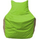 Кресло-мешок Flagman Фокс Ф2.1-186 салатовый/бежевый