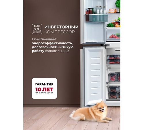 Четырёхдверный холодильник LEX LCD450WGID