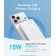 Внешний аккумулятор Anker MagGo Power Bank A1664 10000mAh белый