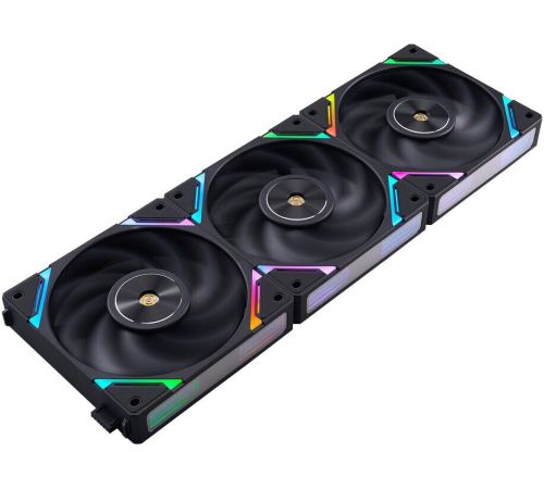 Комплект вентиляторов для корпуса 1stPlayer XF7 Reverse ARGB 3 шт, черный